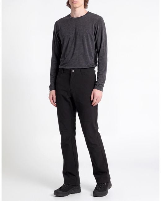 The North Face Black Pants Polyester, Elastane for men
