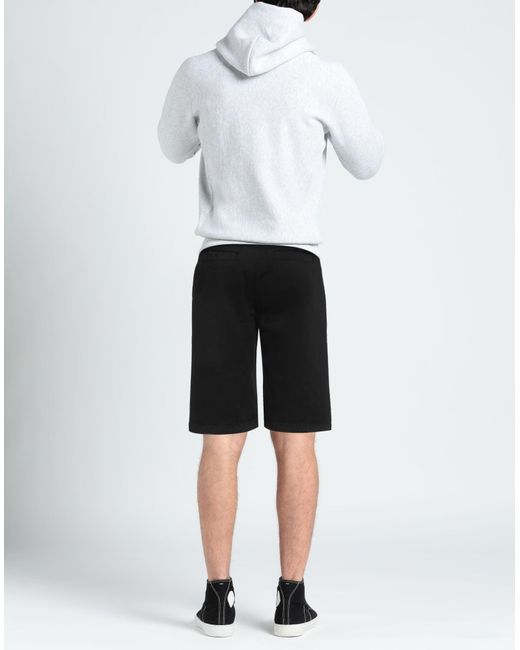 POLAR SKATE Black Shorts & Bermuda Shorts Cotton for men