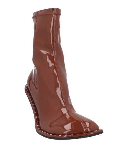 Stella McCartney Brown Ankle Boots