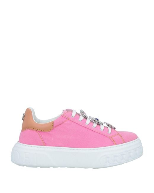 Casadei Pink Trainers