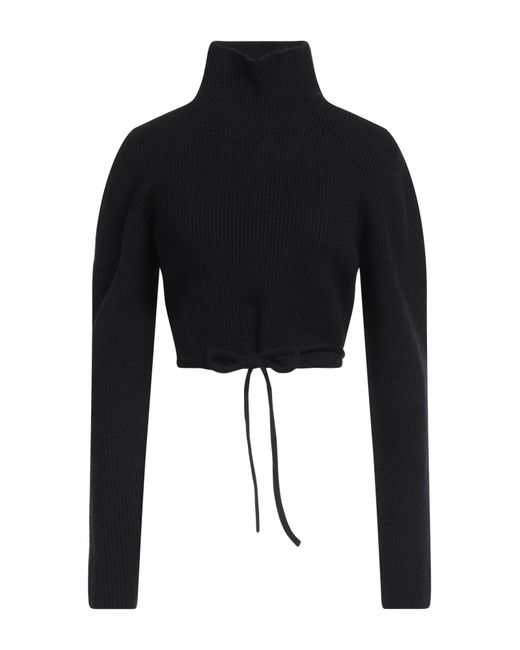 A PAPER KID Black Turtleneck