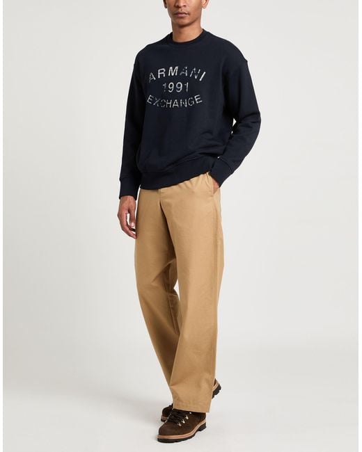 ARMANI EXCHANGE Blue Sweatshirts for men