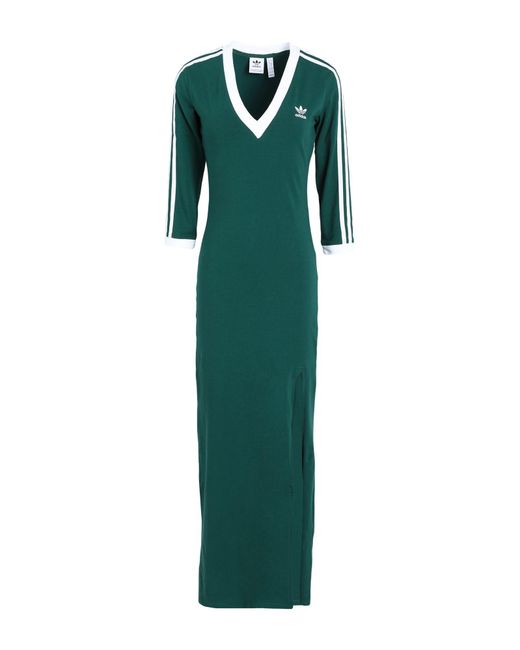 Adidas Originals Green Maxi Dress
