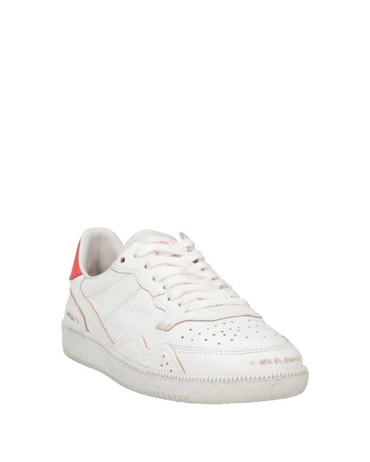 HIDNANDER White Sneakers Leather