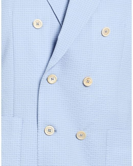 Eleventy Blue Light Blazer Polyester for men