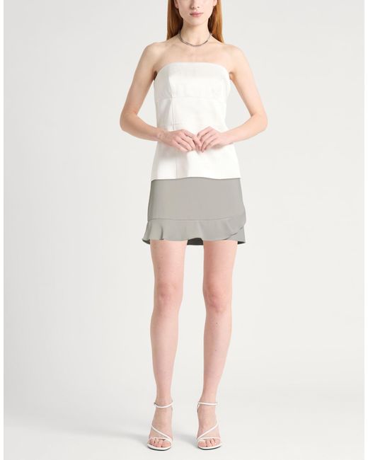 ARMANI EXCHANGE Gray Mini Skirts