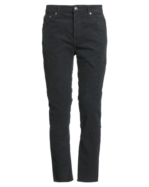 Department 5 Gray Pants Cotton, Elastane for men