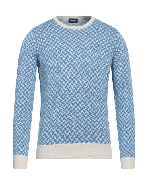 Pullover Drumohr pour homme en coloris Blue