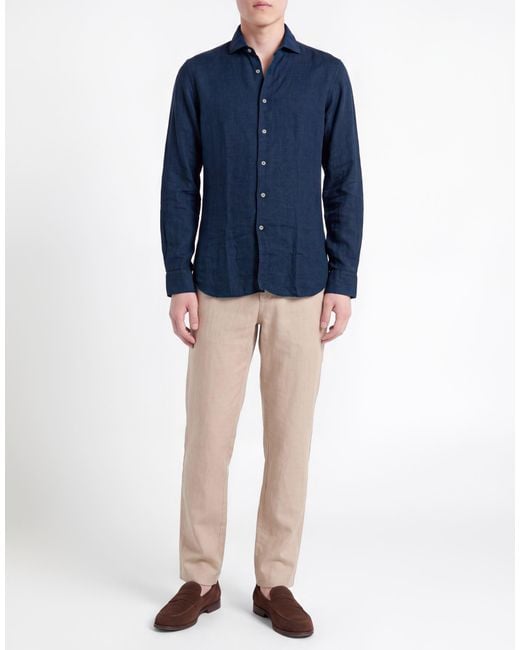Camisa Xacus de hombre de color Blue