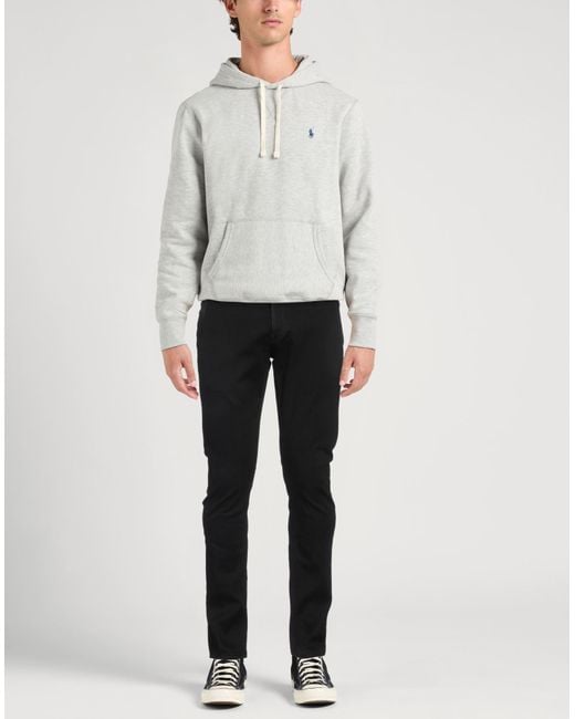 Dondup Black Jeans Cotton, Polyester, Modal, Elastane for men