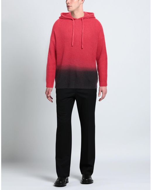120% Lino Red Jumper for men