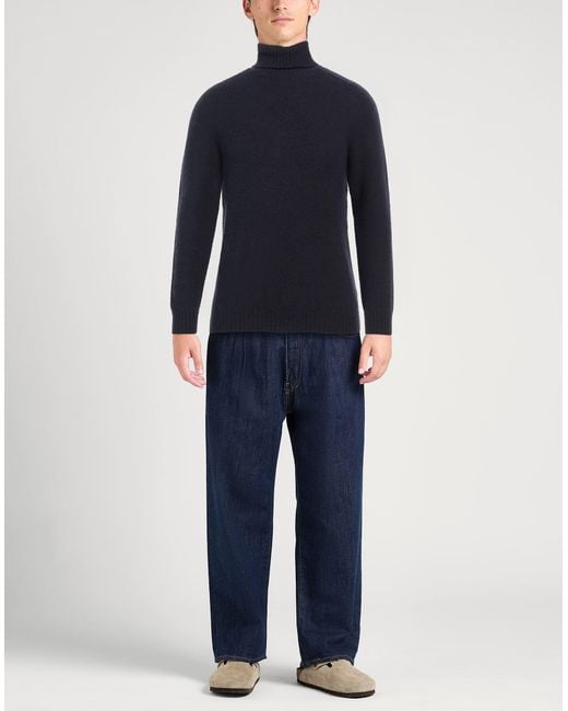 Alpha Studio Rollkragenpullover in Blue für Herren