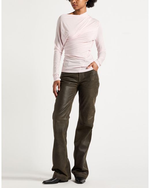 Helmut Lang Pink T-Shirts