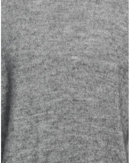 Retois Gray Turtleneck Acrylic, Merino Wool, Alpaca Wool for men