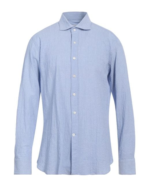 CALIBAN 820 Blue Shirt for men