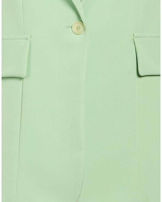 Compagnia Italiana Green Blazer Polyester, Elastane