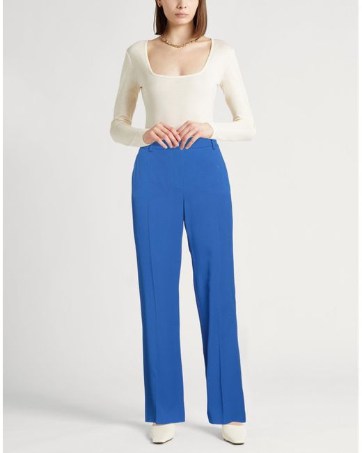 Alberta Ferretti Blue Trouser