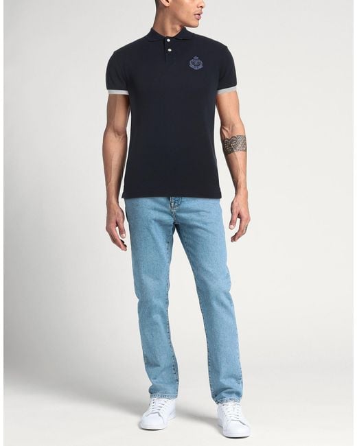 Hackett Blue Polo Shirts for men