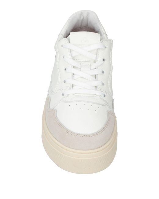 Peuterey White Light Sneakers Leather