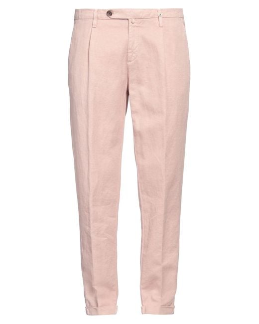 Myths Pink Blush Pants Cotton, Linen, Lyocell for men