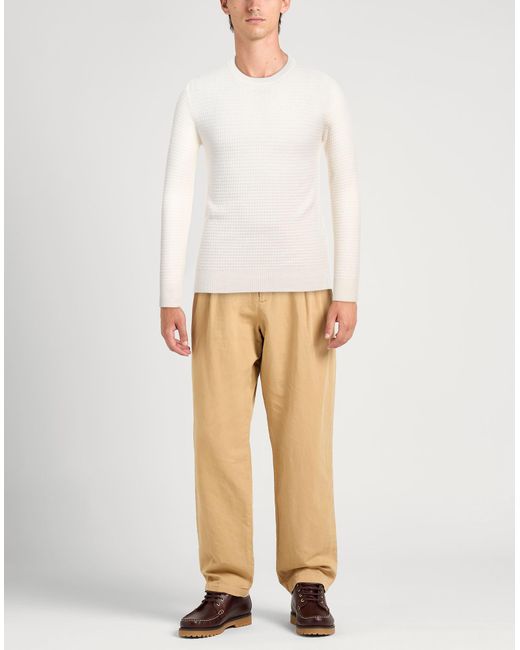 Brooksfield White Jumper for men