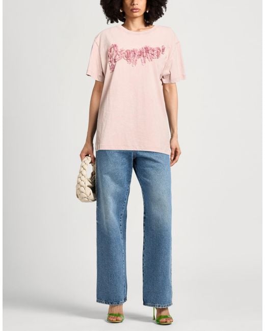 Camiseta DSquared² de color Pink