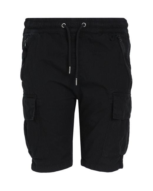 Alpha Industries Black Shorts & Bermuda Shorts for men