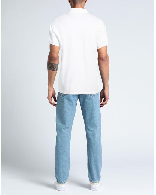 Polo Armani Jeans pour homme en coloris White