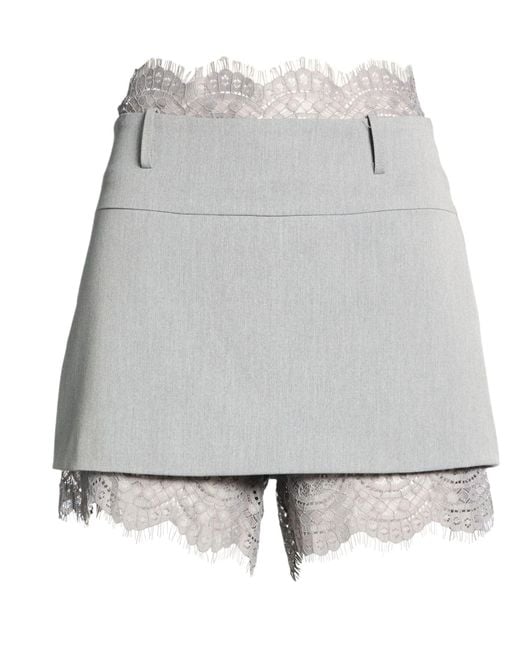 No Secrets Gray Mini Skirts