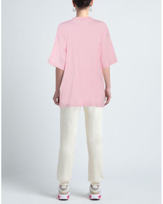 T-shirt Vetements en coloris Pink
