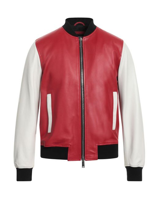 DSquared² Red Jacket for men