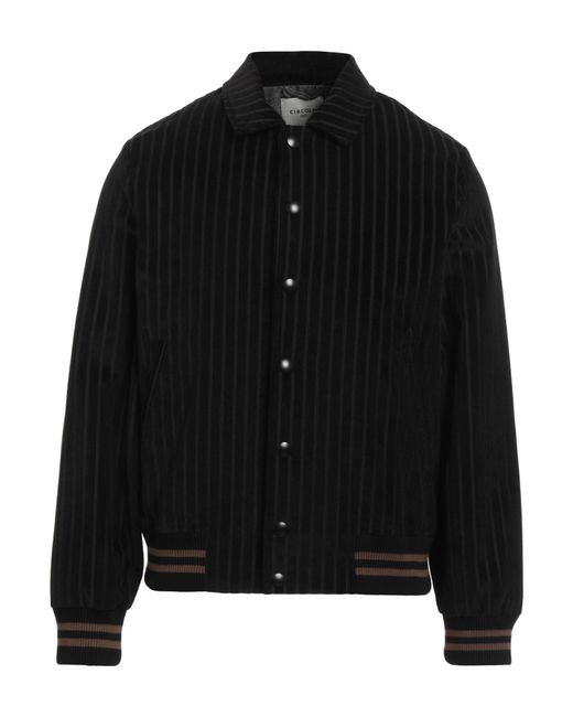 Circolo 1901 Black Jacket Cotton, Elastane for men