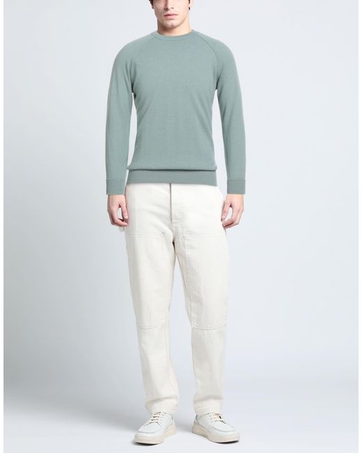 FILIPPO DE LAURENTIIS Blue Sweater Cashmere for men