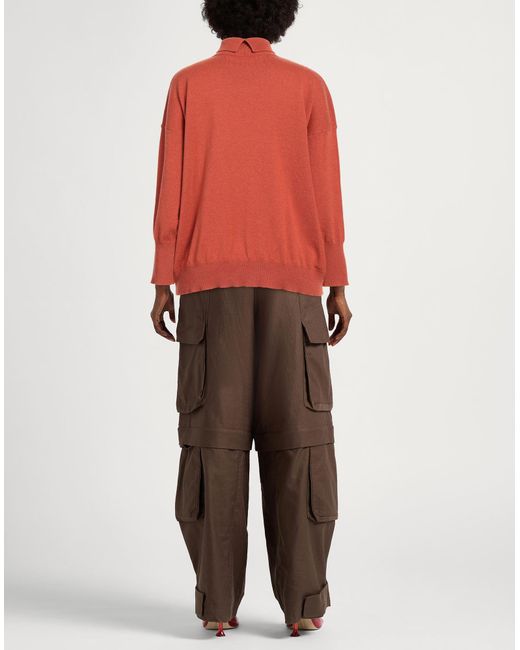 Antonelli Red Rollkragenpullover