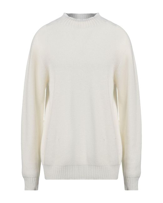 Amaranto Rollkragenpullover in White für Herren