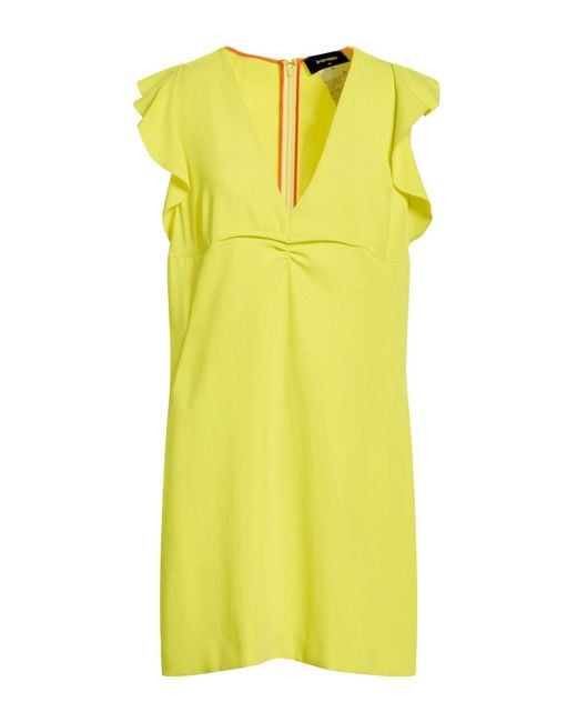 DSquared² Yellow Mini Dresses