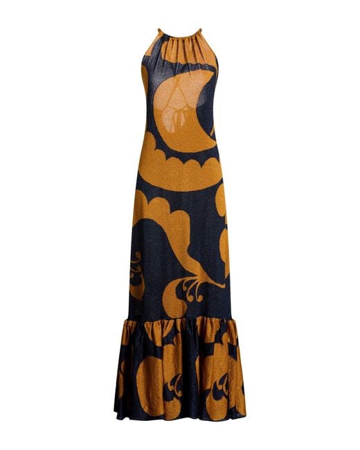 Circus Hotel Blue Maxi Dress