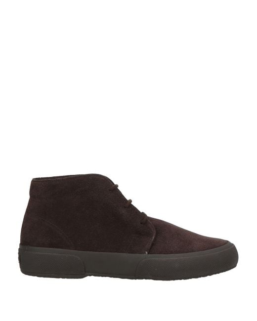 Superga Brown Ankle Boots for men