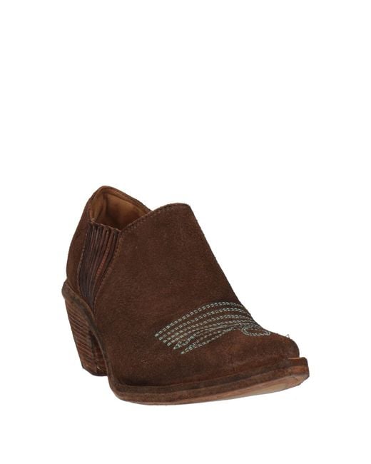 Fauzian Jeunesse Brown Ankle Boots Leather