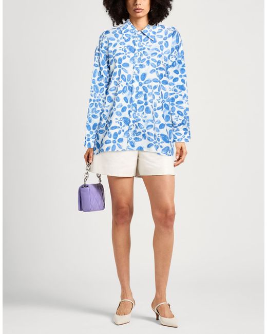 Marni Blue Shirt Cotton