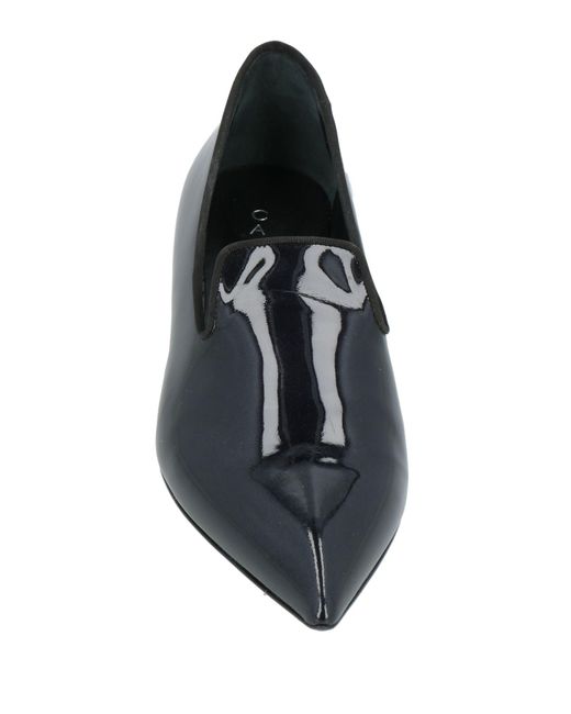 Casadei Blue Loafers Leather