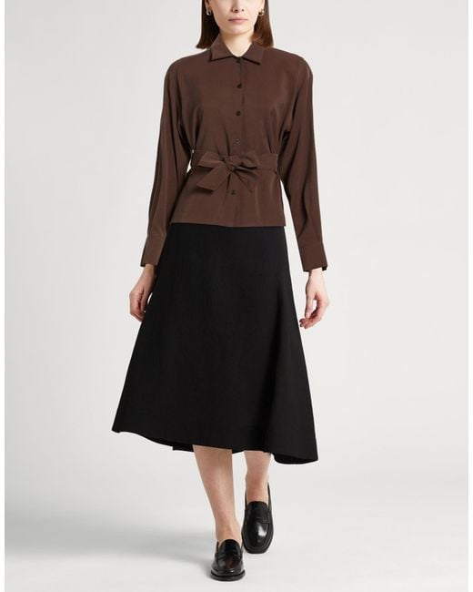 Camisa Alysi de color Brown