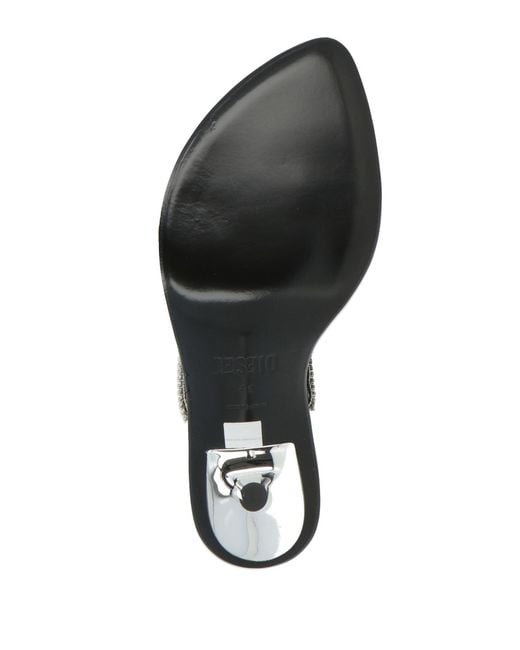 DIESEL Metallic Sandals