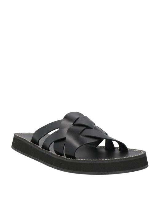 Hereu Black Sandals for men