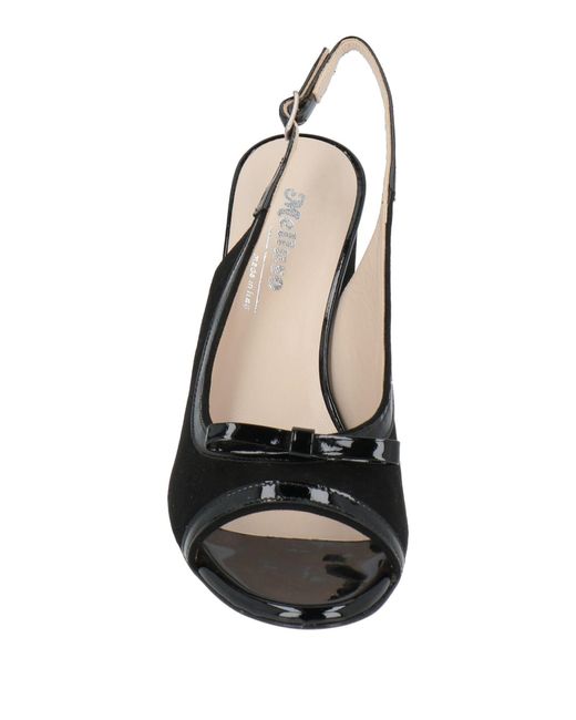Melluso Black Sandals