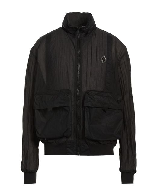 A_COLD_WALL* Black Jacket Polyamide, Cotton for men