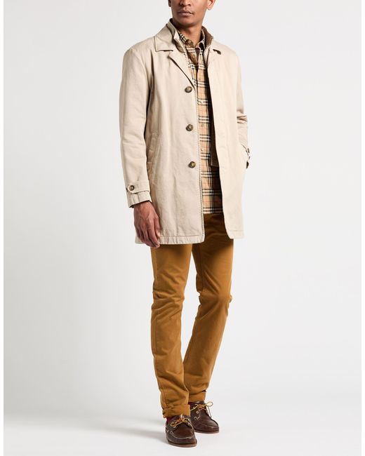 Fay Natural Overcoat & Trench Coat for men