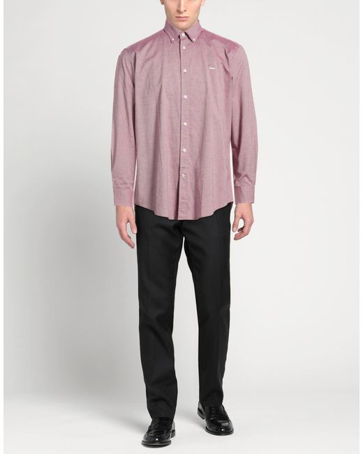 Harmont & Blaine Pink Shirt Cotton for men