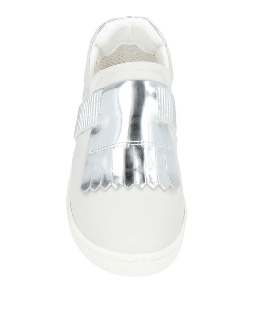 Keys White Sneakers Leather