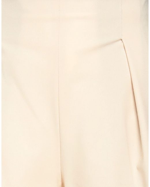 Hevò Natural Shorts & Bermuda Shorts Polyester, Virgin Wool, Elastane
